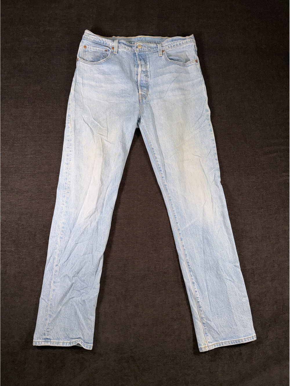 Levi's Light Blue Straight Leg Jeans W32 L32